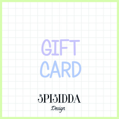 Spisidda Design - Gift Card - fronte