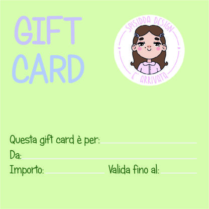 Spisidda Design - Gift Card - retro